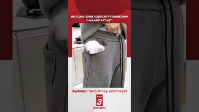 Kanal 3Per, Haziran 4, 2026 2:00pmURL:Embed:Bir adam, cebine alıştırdığı yavru