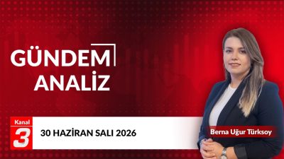 Kanal 3Sal, Haziran 30, 2026 5:30pmURL:Embed:Gündem Analiz | 30 Haziran