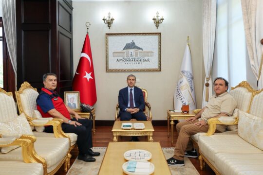 İçişleri Bakan Danışmanı Ahmet Yavuz Karaca, Afyonkarahisar Valisi Dr. Naci