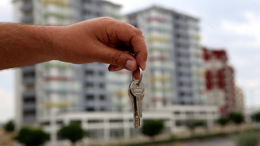 Konut fiyatlarındaki reel düşüş mayıs itibarıyla yıllık bazda yüzde 6,1'e