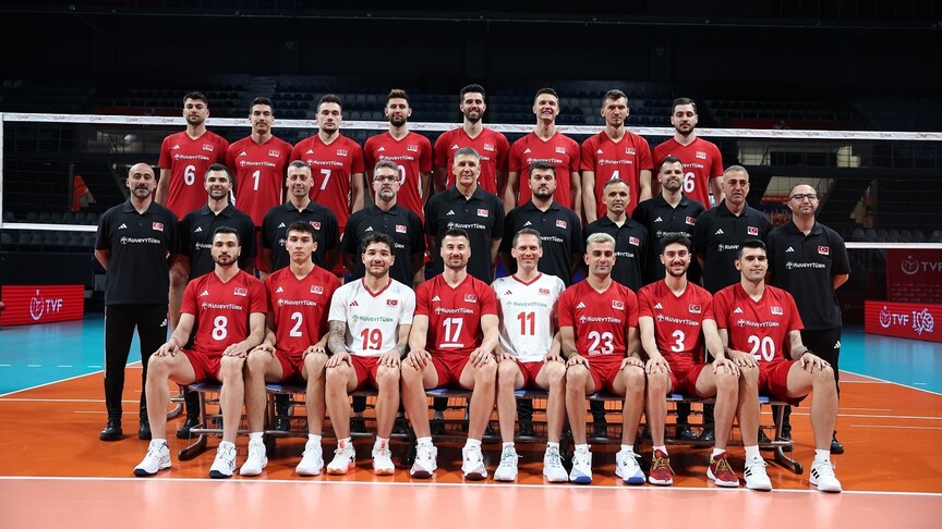 A Milli Erkek Voleybol Takımı'nın 3. kez mücadele edeceği FIVB