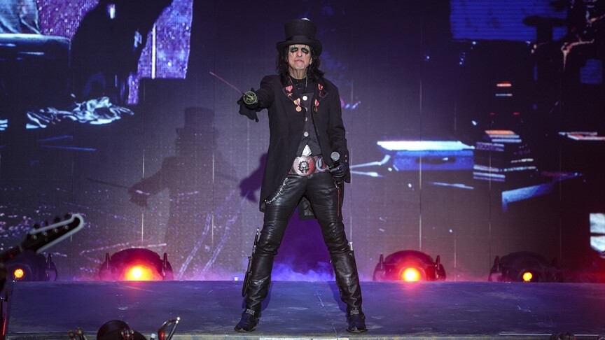 Rock müziğin efsane isimlerinden ABD'li müzisyen Alice Cooper, Lifepark'ta düzenlenen