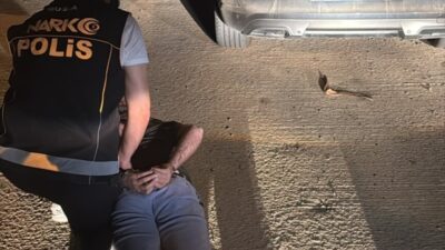 Muğla'nın Bodrum ilçesinde, uyuşturucu suçundan uluslararası seviyede kırmızı bültenle aranan