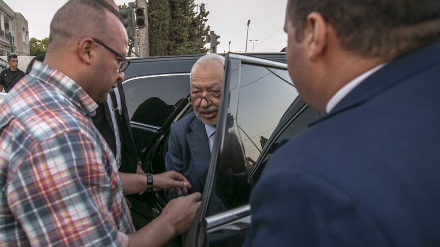 Tunus'ta Nahda Hareketi lideri Raşid el-Gannuşi ve diğer bazı yöneticilerin,
