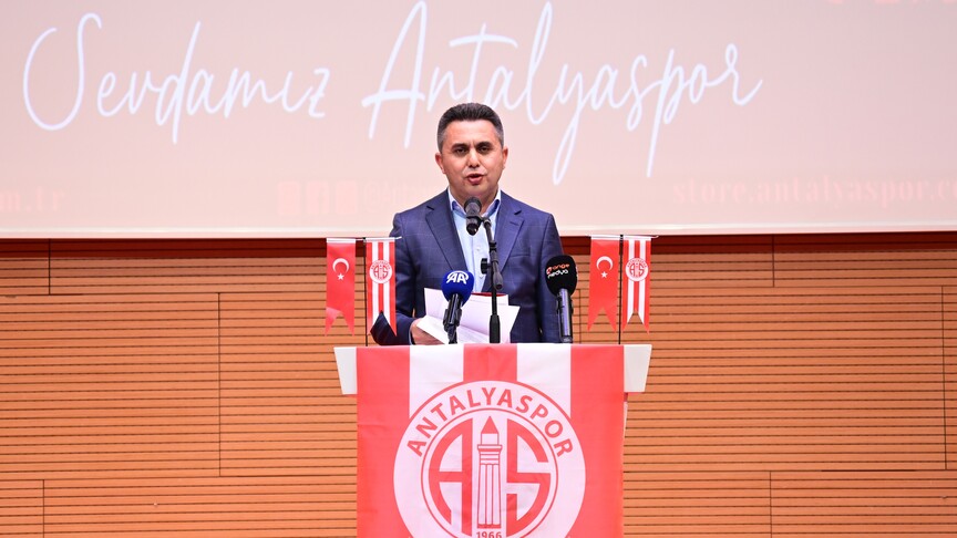 Antalyaspor AŞ'nin olağan genel kurulunda başkanlığa Mustafa Ergün seçildi.
