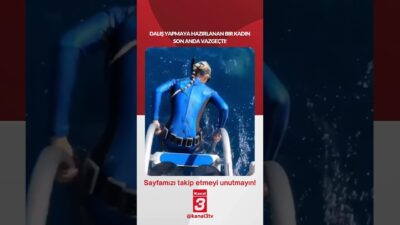 Kanal 3Per, Haziran 4, 2026 8:00amURL:Embed:Dalış yapmaya hazırlanan bir kadın