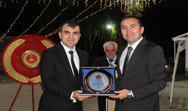 Çay Adliye Personeli veda yemeğinde buluştu
