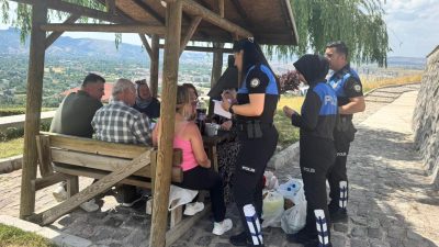 Afyonkarahisar İl Emniyet Müdürlüğü ekipleri, yaz aylarında artış gösterebilecek orman